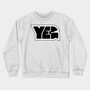 YEG (Black) Crewneck Sweatshirt